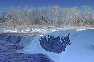 Provinces Prints: Rainbow Falls on White Lake Whiteshell Provincial Park, Manitoba, Canada