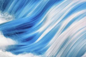 Prairie Province Prints: Detail of Rainbow Falls. Whiteshell Provincial Park, Manitoba, Canada