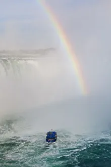Rainbow over Niagara Falls, Ontario, Canada