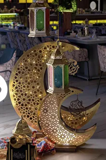 Lantern Prints: Ramadan decorations, Boulevard City, Riyadh, Saudi Arabia