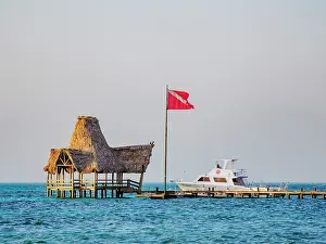 Cayo Ambergris Prints: Ramons Village Resort, San Pedro Town, Ambergris Caye, Belize District, Belize