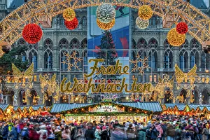 Advent Gallery: Rathaus Christmas Market, Vienna, Austria