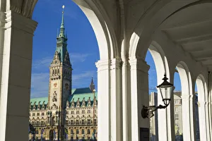 Ian Tower Prints: Rathaus (Town Hall), Hamburg, Germany