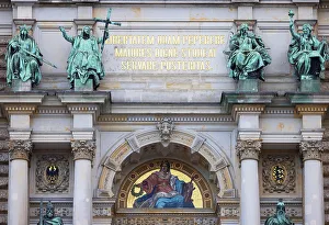 Rathaus Prints: Detail of Rathaus (Town Hall), Hamburg, Germany