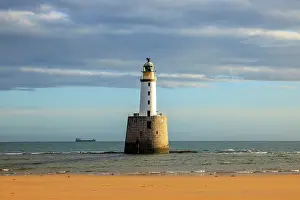 Aberdeenshire Prints: Rattray Head lighthouse, Peterhead, Aberdeenshire, Scotland