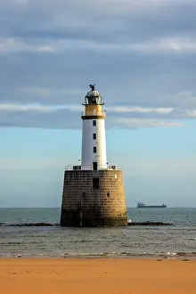 Aberdeenshire Prints: Rattray Head lighthouse, Peterhead, Aberdeenshire, Scotland