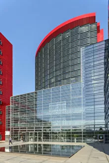 Images Dated 21st August 2018: RBC office building (Vasconi Associes Architectes) at Belval, Esch-sur-Alzette, Kanton