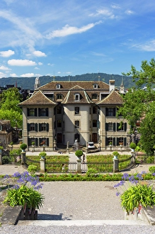Grounds Prints: Rechberg Garden and house, Zurich, Switzerland