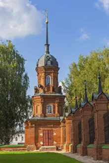 Russian Collection: Red brick tower, Volokolamsk, Tver region, Russia