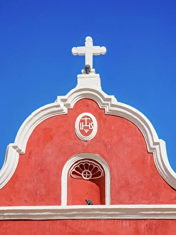 Our Lady Of The Immaculate Conception Prints: Red Chapel next to the Our Lady of the Immaculate Conception Cathedral