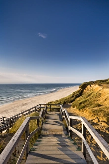 Sabine Lubenow Prints: red cliff, Kampen, Sylt Island, Northern Frisia, Schleswig-Holstein, Germany