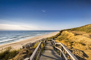 red cliff, Kampen, Sylt Island, Northern Frisia, Schleswig-Holstein, Germany