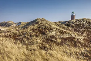Red Cliff lighthouse in Kampen, Sylt, Schleswig-Holstein, Germany