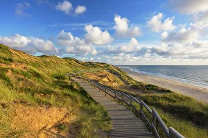 Kampen Prints: Red Cliffs beach (Rotes Kliff), Kampen, Sylt, Schleswig Holstein, Germany