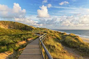 Kampen Prints: Red Cliffs beach (Rotes Kliff), Kampen, Sylt, Schleswig Holstein, Germany