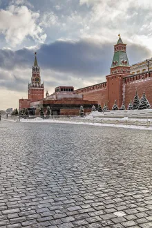 Moscow Prints: Red square, Kremlin, Moscow, Russia