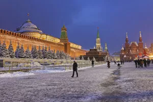 Images Dated 7th March 2019: Red square, Moscow, Russia