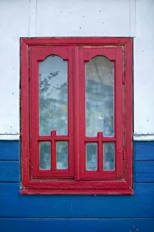 Russell Young Gallery: Red window, Danube Delta, Romania