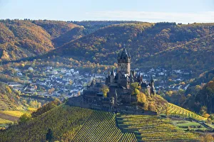 Reichsburg Cochem, Mosel valley, Rhineland-Palatinate, Germany
