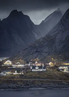 Reine Bay during evening, Lofoten Islands, Northern Norway