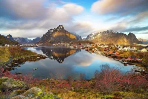 Reine Prints: Reine, Moskenes, Moskenesoya, Nordland, Lofoten, Norway