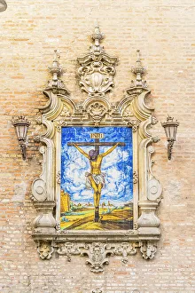 Religious icon, Seville, Andalusia, Spain