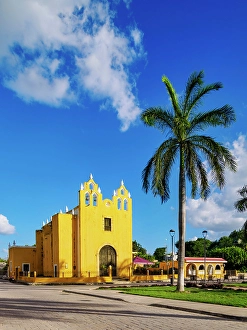 Izamal Prints: Remedios Park and Chapel, Izamal, Yucatan State, Mexico