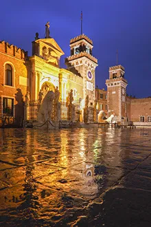 Arsenal Prints: Renaissance portal of the Arsenal, Venice, Veneto, Italy