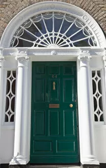Images Dated 16th August 2010: Republic of Ireland, Dublin, Merrion Square, Georgian Doors