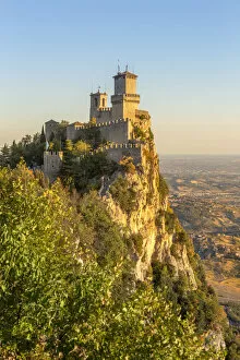 Images Dated 1st May 2018: Republic of San Marino, Repubblica di San Marino San Marino. Torre Guaita, Pirma Torre