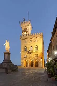 Images Dated 1st May 2018: Republic of San Marino, Repubblica di San Marino San Marino. Government Palace