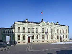 Images Dated 10th April 2008: Residence of president of Tatarstan, Kazan Kremlin, Tatarstan, Russia