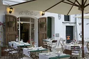 Restaurant in Dalt Vila, Ibiza Townt, Ibiza, Balearic Islands, Spain