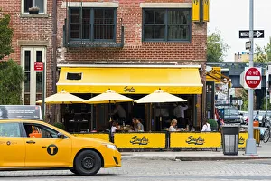 Chelsea Prints: Restaurant in the meat packing district, New York, USA