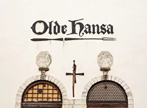 Tallinn Prints: Restaurant Olde Hansa, detailed view, Tallinn, Estonia