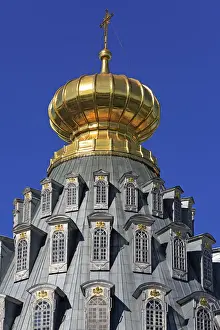 Orthodox Prints: The Resurrection cathedral (1685) in New Jerusalem monastery, Istra, Moscow region