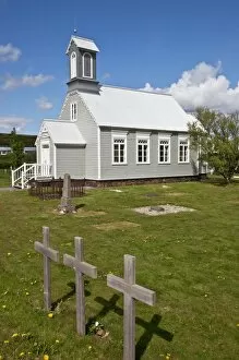 Images Dated 23rd June 2011: Reykholt old church was built in 1887