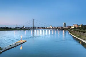 Rhine, D&uuml;sseldorf, North Rhine Westphalia, Germany