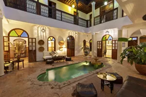 Images Dated 22nd February 2022: Riad Adika & Spa, Marrakech-Safi (Marrakesh-Tensift-El Haouz) region, Marrakesh, Morocco