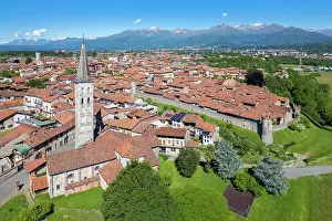 Biella Prints: Ricetto di Candelo, used as a refuge in times of attack during the middle ages