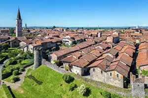 Biella Prints: Ricetto di Candelo, used as a refuge in times of attack during the middle ages
