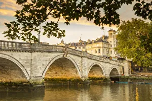 Richmond Prints: Richmond Bridge, River Thames, Richmond, London, England, UK