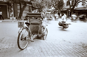 Rickshaw, Old Hanoi, Hanoi, Vietnam