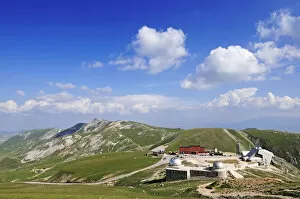 Images Dated 13th May 2014: Rifugio and Observatory, Campo Imperatore, Gran Sasso National park, Abruzze, Italy