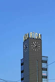 Images Dated 26th July 2010: Riga central station, Riga, Latvia