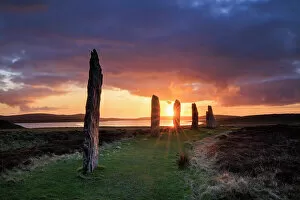 Images Dated 31st August 2022: Ring of Brodgar, Orkney, Scotland, UK