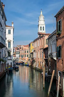 Charming Prints: Rio dei Greci canal, Venice, Veneto, Italy