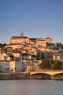 Images Dated 2nd September 2008: Rio Mondego & Ponte de Santa Clara, Coimbra, Beira Litoral, Portugal