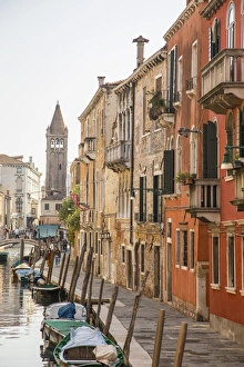 Images Dated 27th September 2016: Rio de San Bernaba, Dorsoduro, Venice, Italy