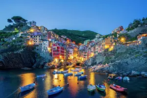 Riomaggiore, Cinque Terre, Parco Nazionale delle Cinque Terre, Italian Riviera, Liguria, Italy UNESCO Heritage Site